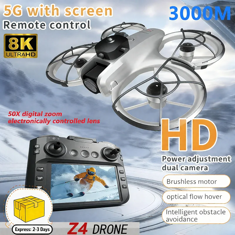 Drone Video Production - Новый дрон MINI Z4 4K Professional