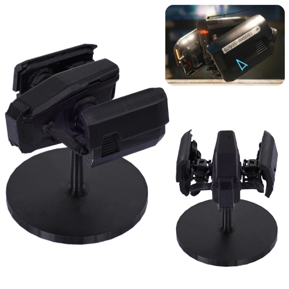 Drone 3D Modeling - 3D-печатная мини-статуэтка дрона-грифона с подставкой, украшение