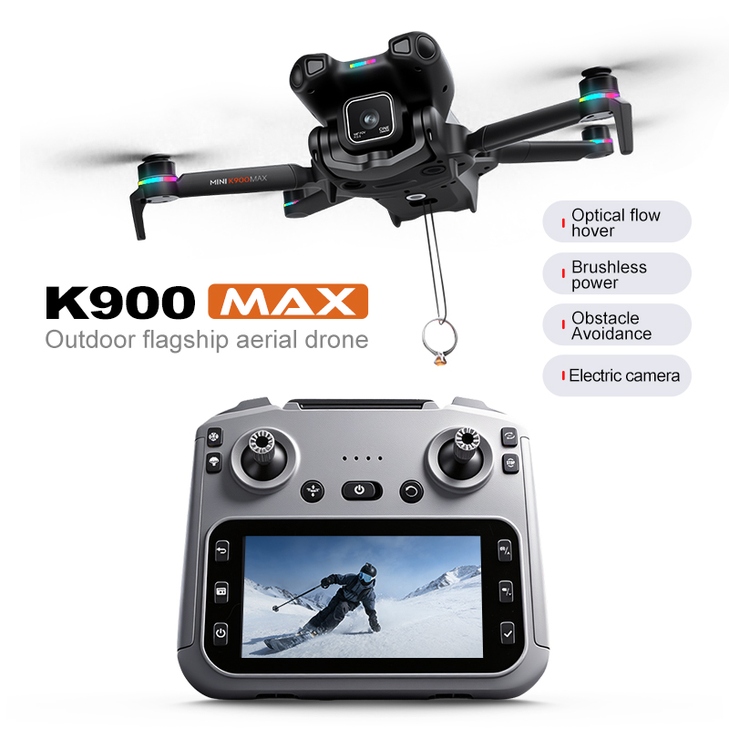 Drone Multispectral - Новый дрон K900 MAX с GPS-камерой,