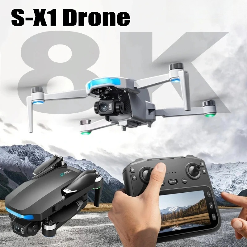 Оригинальный дрон S-X1 8K HD,  – обзор и цена Drone Multispectral