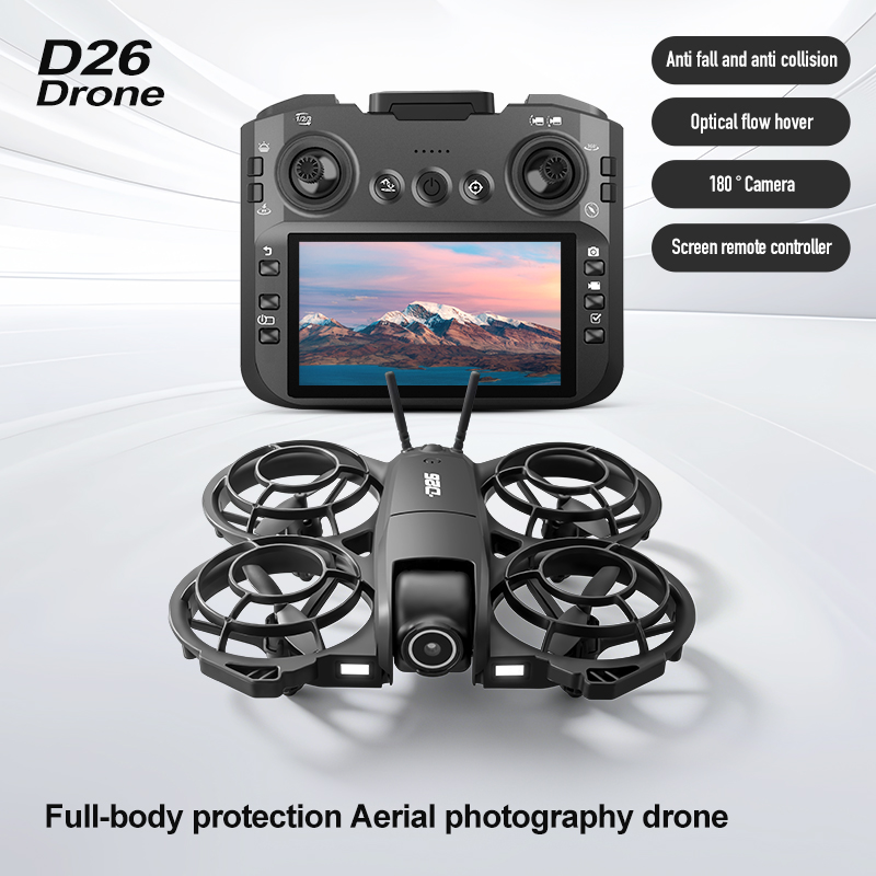 Дрон D26 4K Aerial HD 180 °    – обзор и цена Drone Cinematic