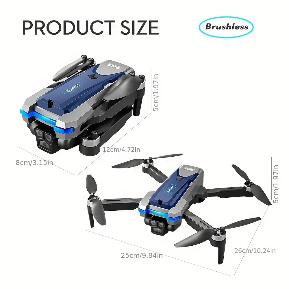 Складной Квадрокоптер S8S, GPS – обзор и цена Drone Mapping